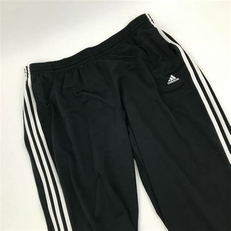 Adidas Workout Track Pants Men's Size XL 28 Inseam Black Straight Leg ...