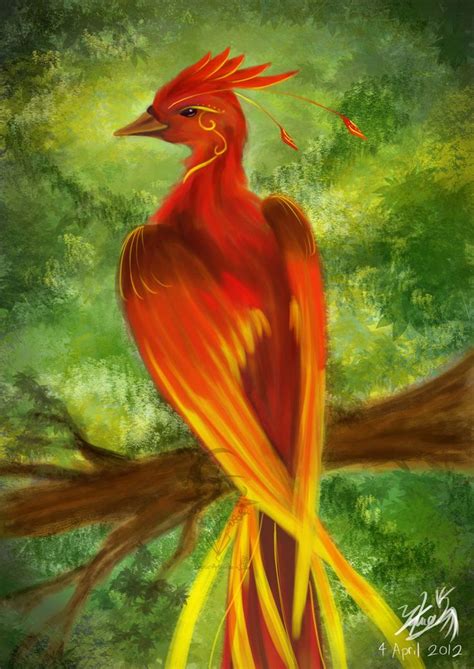 Firebird ~ by Gyrar Artworks | Beautiful Animal Art | Pinterest