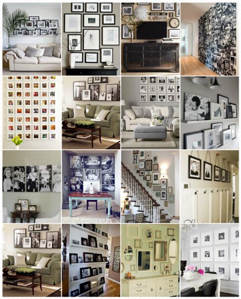 Gallery and Photo Wall Inspiration Ideas