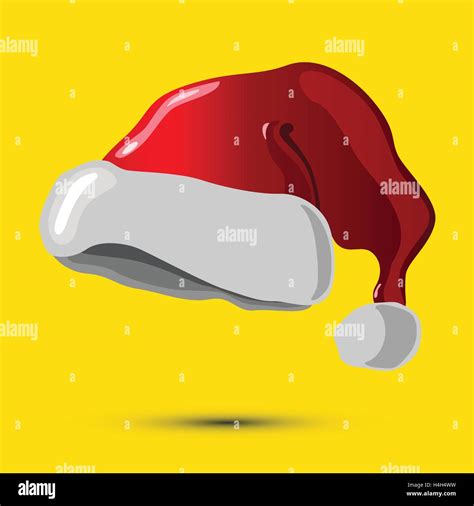 Santa Claus Hat Design Concept Stock Vector Image & Art - Alamy