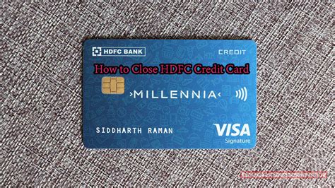 How to Close HDFC Credit Card 2024 HDFC Credit Card Cancellation