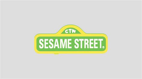 Sesame Street Logo (CTW 1969) - Download Free 3D model by kai.keebler ...