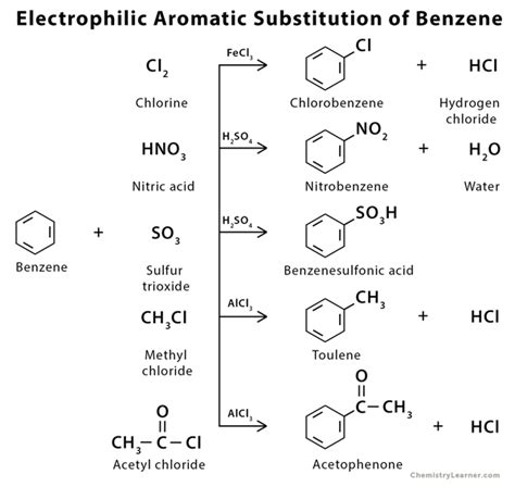 Electrophilic Aromatic Substitution: Definition, Examples & Mechanism