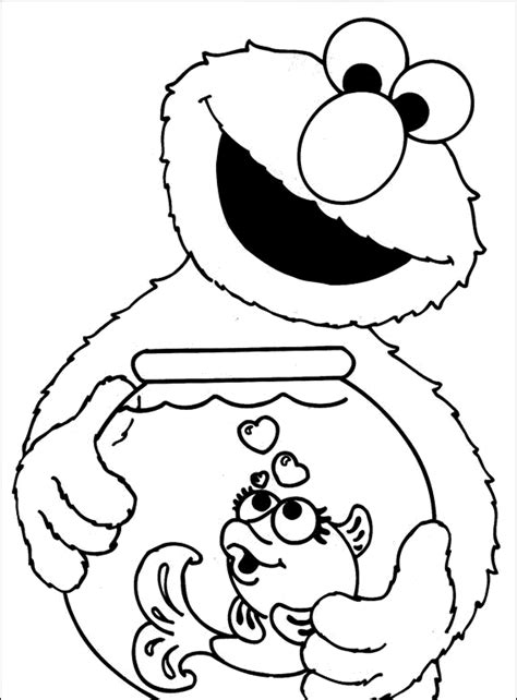 elmo-and-dorothy-coloring-pages | | BestAppsForKids.com