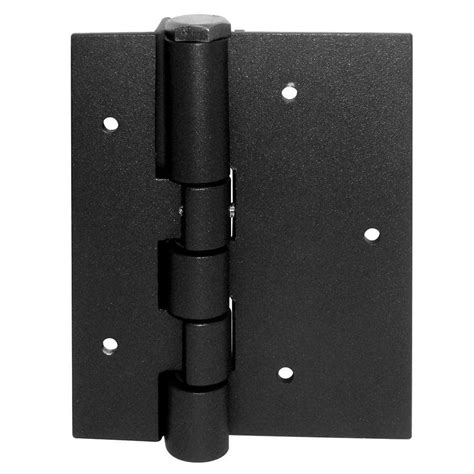 Allure Aluminum Replacement Black Fence Gate Self Closing Hinges (2-Pack)-DT3248-2-BL - The Home ...