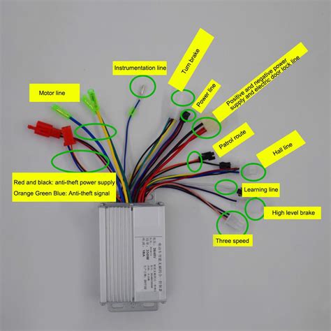 Electric Bike Controller Diagram