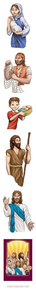 New Testament Characters | Christian Elden | Designer, Illustrator, Marketer, Writer