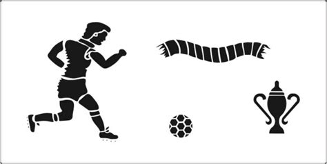 Free Football Stencil, Download Free Football Stencil png images, Free ...