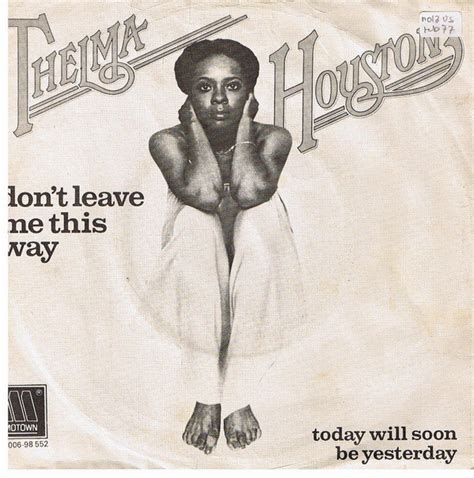 Thelma Houston – Don't Leave Me This Way (1977, Vinyl) - Discogs