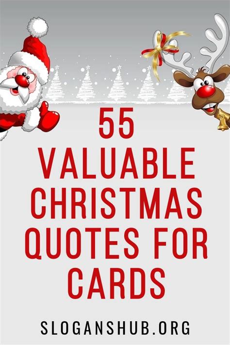 In this post you will find 55 valuable Christmas Quotes for Cards. # ...