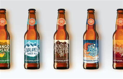 Breckenridge Brewery Really Does Tap Into The Rockies | Dieline ...