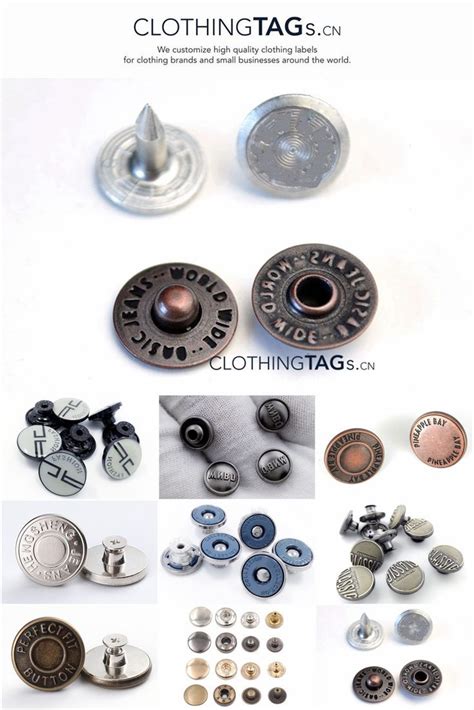 Metal buttons are divided into tack buttons, rivets, snaps, eyelets ...