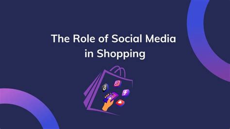 The role of social media in shopping - eclipse marketing