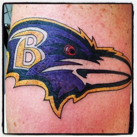 17 Best images about Baltimore Ravens Tattoos on Pinterest | Fan tattoo ...