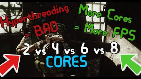 Escape from Tarkov | How many CPU Cores do we need? | Boost FPS and DISABLE Hyperthreading ...