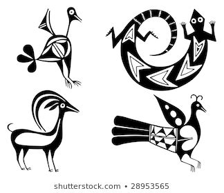 Native American Symbols, Native American Design, American Indian Art, Adult Doodle Art, Aztec ...