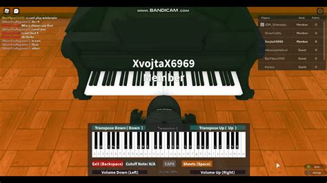 Roblox Virtual Piano - Five Nights At Freddys - Piano Edition - YouTube