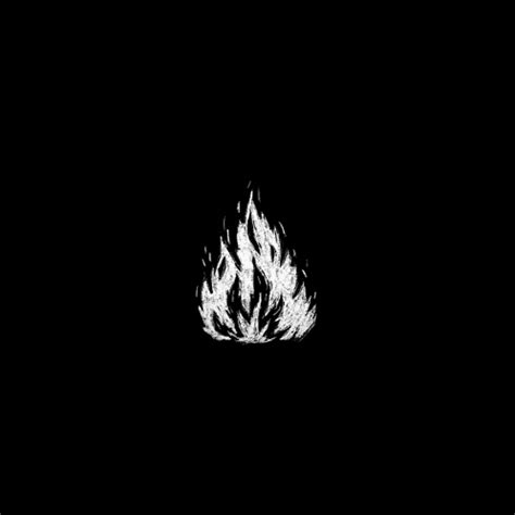 White Black Fire GIF - White black fire - Discover & Share GIFs