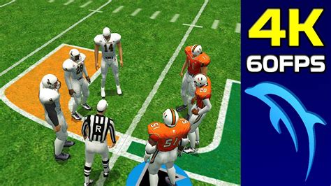 NCAA College Football 2K3 🔥[4K PC Dolphin Emulator 🐬 3840 x 2160 Gameplay]🔥