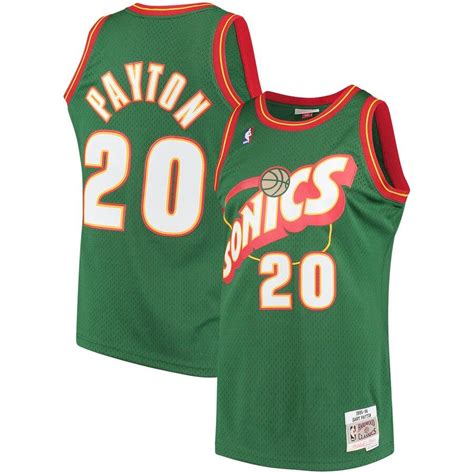 Basket Balll jersey Super Sonics- 20 Gary Payton | Lazada PH