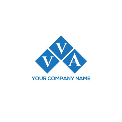 VVA letter logo design on white background. VVA creative initials letter logo concept. VVA ...