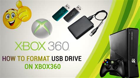 HOW TO FORMAT USB DRIVE ON XBOX360 - YouTube