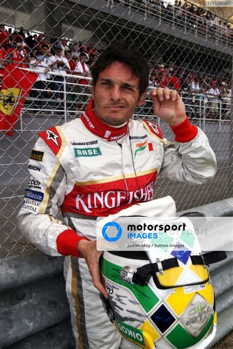 Giancarlo Fisichella (ITA) Force India F1 on the grid. Malaysian Grand ...