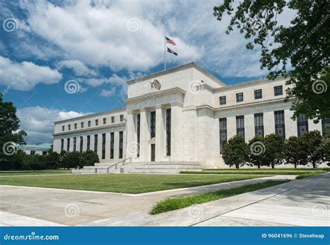 Federal Reserve Building HQ Washington DC Stock Photo - Image of ...