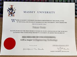 Where Can I Make A Fake Massey University Degree in New Zealand