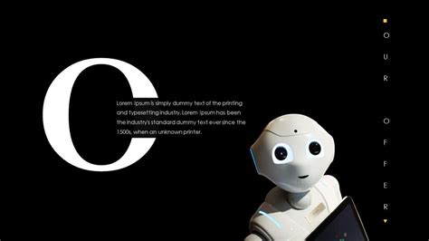 Robotics and Artificial Intelligence Deck Template for Presentation