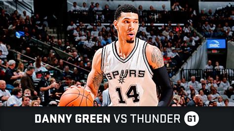 Danny Green Highlights: 18 PTS, 3 BLK, 1 STL vs Thunder Semifinals Game 1 (30.04.2016) - YouTube