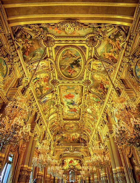 Palais Garnier Ceiling Photograph by Dan Mihai - Fine Art America