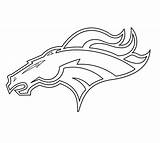 Denver Broncos Horse Coloring Pages sketch template