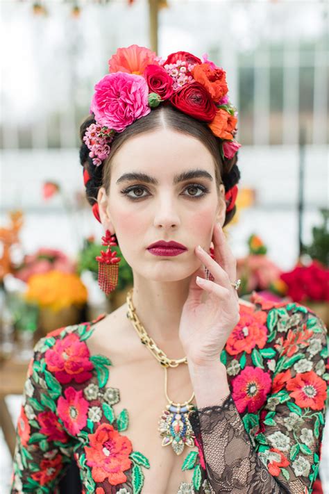 Inspired by Frida Kahlo, a bridal editorial | Joanne Fleming Design | BlogJoanne Fleming Design ...