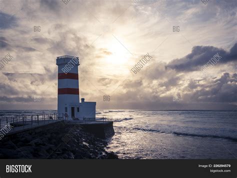 Old Lighthouse Gardur Image & Photo (Free Trial) | Bigstock