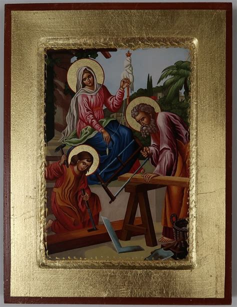 Holy Family Icon – Byzantine Church Supplies