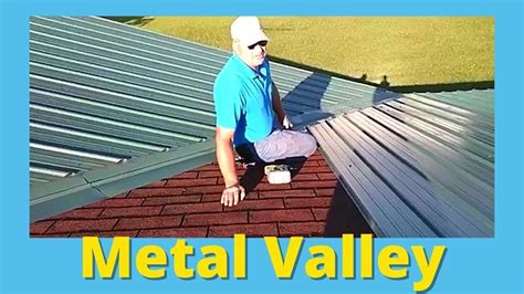 Metal Roof Valley Install for home, mobile home, commercial buildings - YouTube