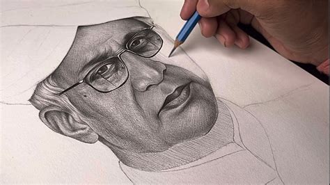 Sarvepalli Radhakrishnan Drawing, Pencil sketch - YouTube