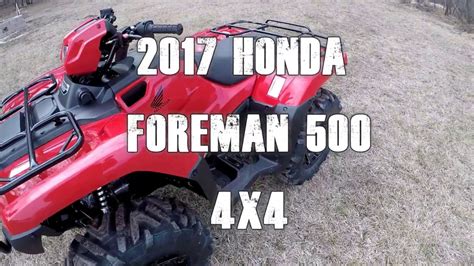 2017 Honda Foreman 500 Lift Kit