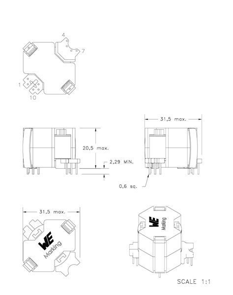 WE-OLRM Offline Flyback Transformers | Passive Components | Würth Elektronik Product Catalog