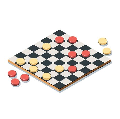 Chess board game isolated vector illustration 18810975 Vector Art at ...