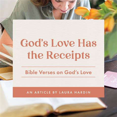 Bible Verses on God's Love – Well-Watered Women