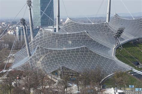 Structurae [en]: Roof over the buildings of the Olympic Park – Munich ...