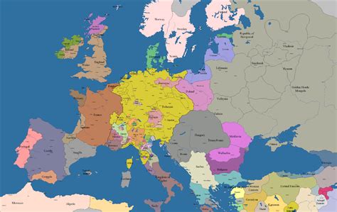 Image - Map of Holy Roman Empire Unification Progress(Novum Aetatum ...