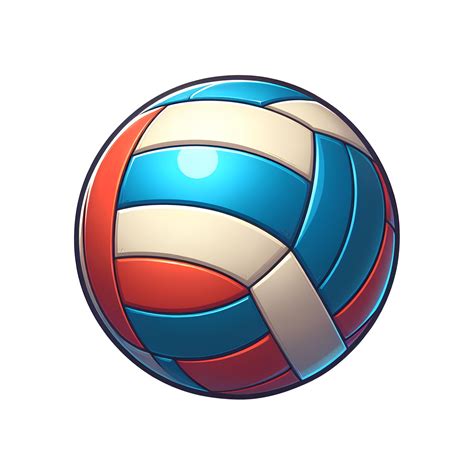 AI generated volleyball cartoon illustration 39657379 PNG