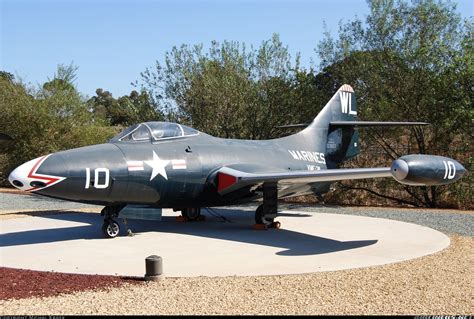 Grumman F9F-2 Panther - USA - Marines | Aviation Photo #1483071 | Airliners.net