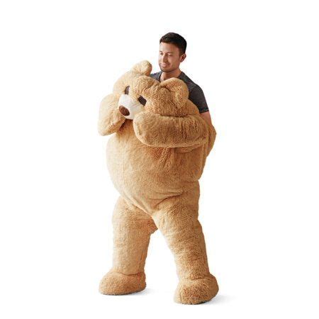 Way To Celebrate Giant Teddy Bear Costume - Walmart.com | Teddy bear costume, Bear costume ...