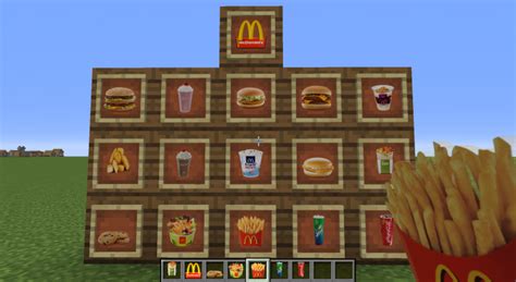 DreamEfekan's Simply Fast Food Mod Minecraft Mod