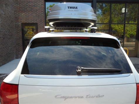 Porsche Cayenne Roof Rack & Cargo Box - Rack Attack Articles - Rack Attack