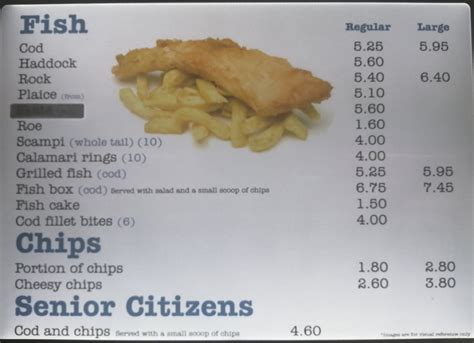 Westfriers Fish and Chip Shop Milton Keynes's full menu online